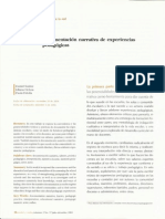 SUÁREZ OCHOA DÁVILA 2004 Documentación Narrativa de Experiencias Pedagógicas