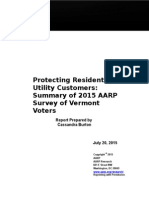 AARP Vermont Gas Pipeline Survey