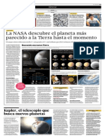 La NASA Descubre El Planeta Más Parecido a La Tierra Hasta El Momento