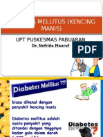 Diabetes Mellitus (Kencing Manis)-Dr. Nefrida