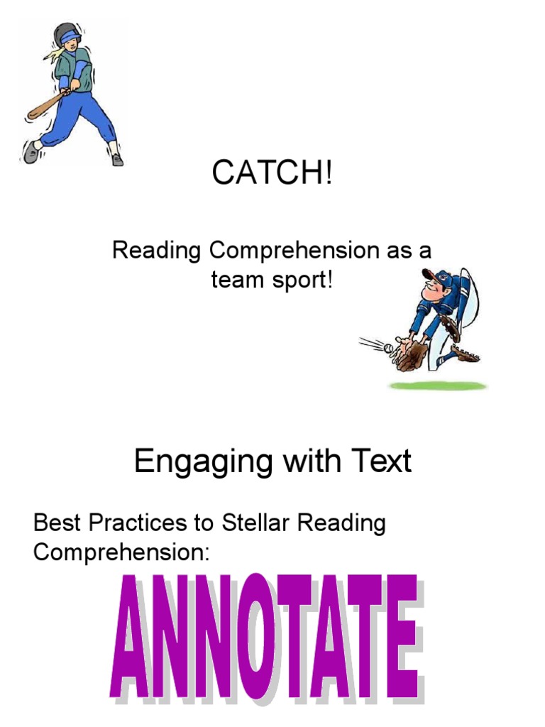 CATCH Method for Reading Comprehension | PDF