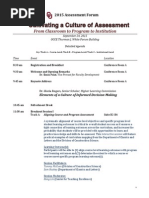 Download Forum Agenda - Detailed Version by Assessment SN272483299 doc pdf