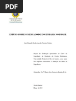 ESTUDO SOBRE O MERCADO DE ENGENHARIA NO BRASIL