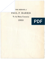Pharris Boston Convention 1933