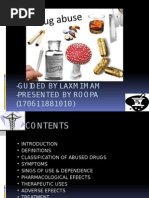 Overview of Drug Abuse Types and Effects | PDF | Substance Abuse | Drugs