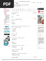 Indefinite Integral Calculator - Symbolab