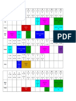 Timetable Buku Rekod