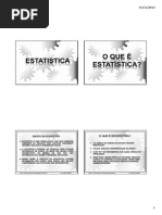 Estatistica 1 - Distribuição de Frequência