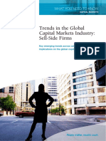 Trends in The Global Capital Markets Industry Sell-Side Firms