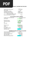 Calculation of Rated Flow Rate in Aircooler