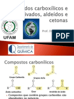 IEQ-602 - Parte 5 - Ácidos Carboxílicos e Derivados, Aldeídos e Cetonas