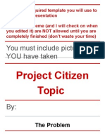 Project Citizen Template