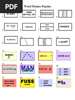 Word Picture Puzzles