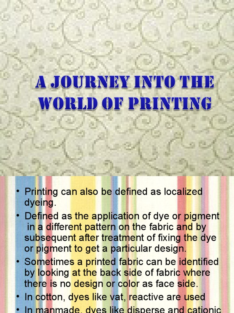 Printing Pdf Dye Printing