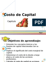 Capitulo 9 Costo de Capital