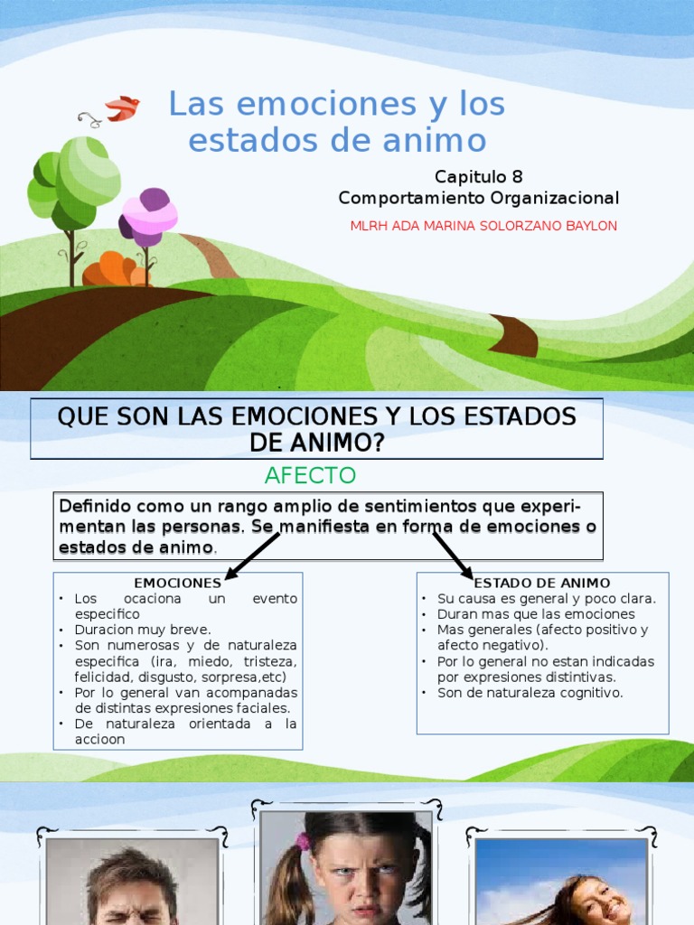 Emociones y Estados de Ánimo en el Trabajo | PDF | Ira | Las emociones