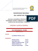 Informe de Electroquimica