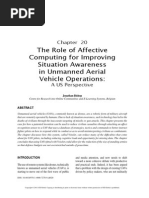 The Role of Affective Computing for Improving Situation Awareness in Unmanned Aerial Vehicle Operations