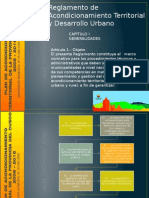 Reglamento de Acondicionamiento Territorial