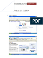 Actividades Sesión 7