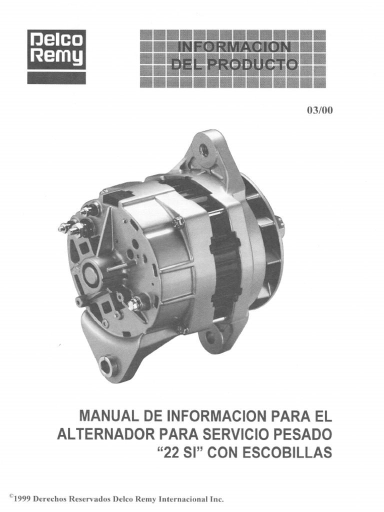 Delco Remy Alternador | PDF