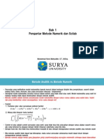 Bab 1 - Pengantar Metode Numerik Dan Scilab