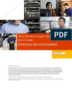 Office 365 Admin Support Skills - Core Concepts 05 Directory Synchronization - Participant Guide