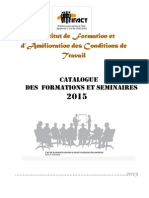 Catalogue de Formation 2015
