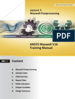 Maxwell v16 L07 Postprocessing