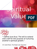 Spiritual Value