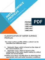 Water Surface Profiles