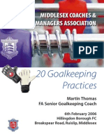 20 Goalkeeping Practices Booklet