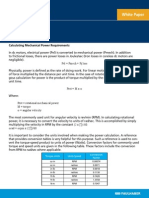 DC Motor Calculations