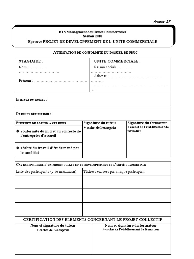 Annexes PDUC