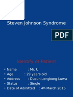 Steven - Johnson Syndrome