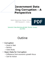 Open Government Data For Tackling Corruption - A Perspective