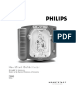 Heartstart Defibrillator: Owner'S Manual Guide To Set Up, Operation, Maintenance, and Accessories