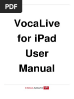 Download VocaLive iPad 20 User Manual by Akla Cruz SN272566559 doc pdf
