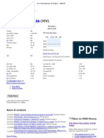 Vivo Participacoes SA (ADR) (NYSE:VIV)