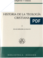Vilanova, Evangelista - Historia de La Teologia Cristiana, vol. 1