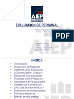 Disertacion Evaluacion de Personal Alvaro Gonzalez Jordan Quinteros Pilar Quiroz.ppt