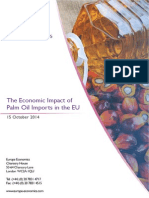 Europe Economics - Economic Impact of Palm Oil Imports