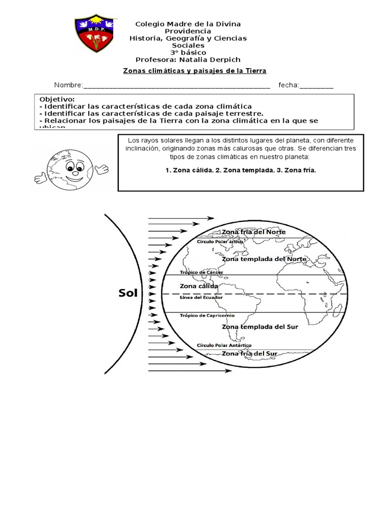 Zonas Climáticas y Paisajes Terrestres | PDF | Desierto | Clima