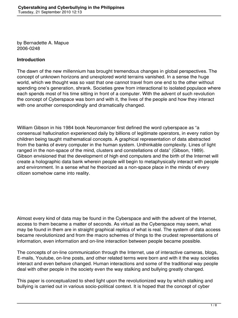 Cyberbullying research paper 2020 image