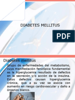 Diabetes Mellitus - Enfermería
