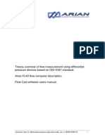 Theory Overview of Flow Measurement Using Differential Pressure Devices Based on ISO-5167 Standard