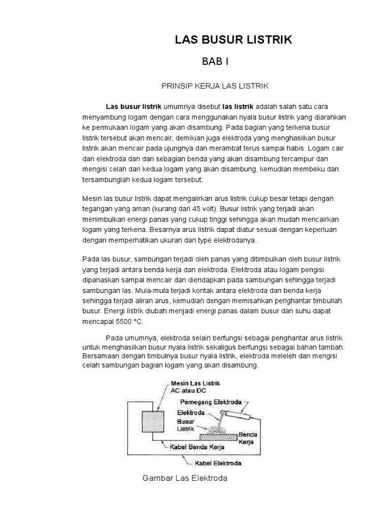 Modul Pelajaran Las | PDF