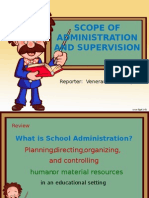 Report On Adm.&Supervision