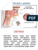 Obstruksi Laring Presentasi