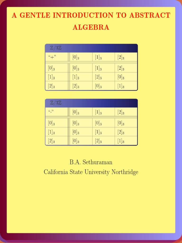Algebraic Fields Ring (Mathematics) Matrix (Mathematics)